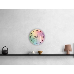 Abstract bohemian style clock
