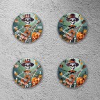 Cute Skull Wall Art Home Decoration
