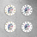 Cute unicorn pattern decoration