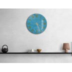 Geometric style simple wall clock