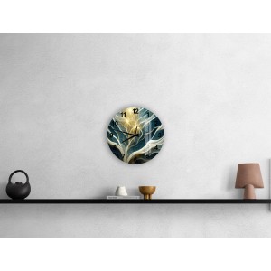 Imitation marble wall decoration