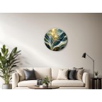 Imitation marble wall decoration