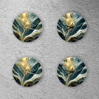 Imitation marble wall decoration