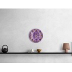 Magenta Abstract Wall Decor