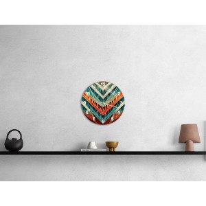 Modern abstract wall clock