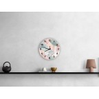Soft geometric wall clock