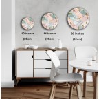 Soft geometric wall clock