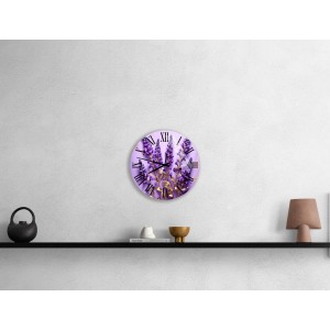 Violet wall decoration
