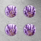 Violet wall decoration