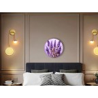 Violet wall decoration