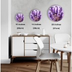 Violet wall decoration