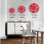 abstract pattern wall art